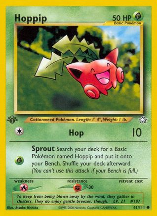 Image of Hoppip 061/111  - 1st Edition Neo Genesis - Common