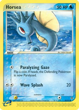 Image of Horsea 058/97  Dragon - Common