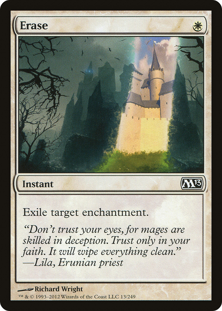 Image of Erase (M13-013) - Magic 2013