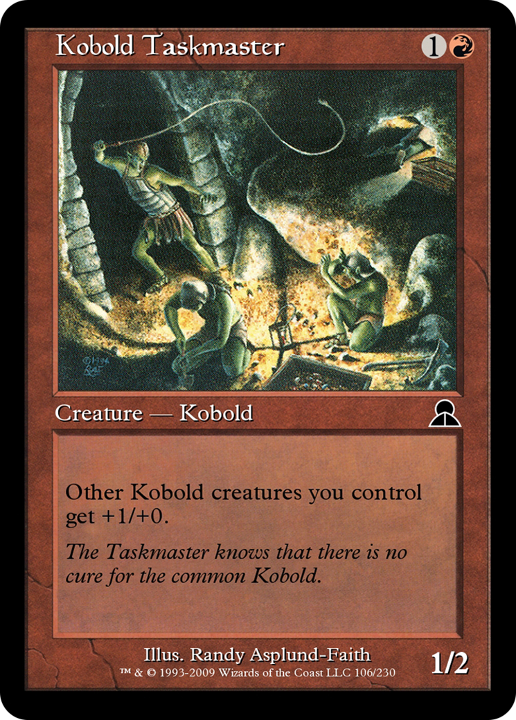 Image of Kobold Taskmaster (ME3-106) - Masters Edition III Foil