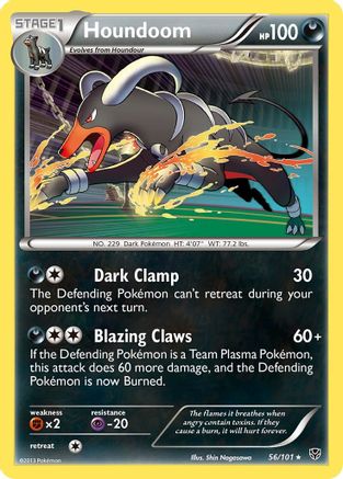 Image of Houndoom 056/101  - Holofoil Plasma Blast - Holo Rare