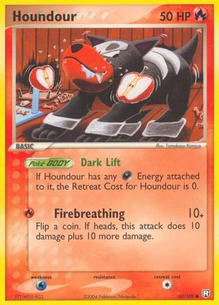 Image of Houndour 060/109  Team Rocket Returns - Common