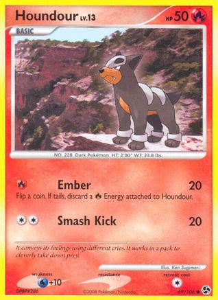 Image of Houndour 069/106  Great Encounters - Common