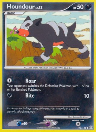 Image of Houndour 103/146  - Reverse Holofoil Legends Awakened - Common