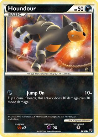 Image of Houndour (54) 054/90  Undaunted - Common