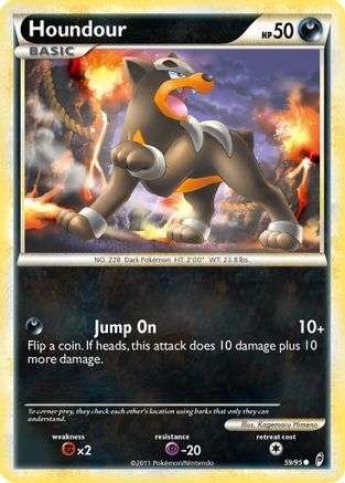 Image of Houndour 059/95  Call of Legends - Common