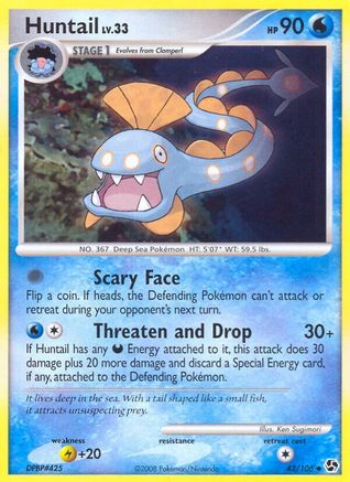 Image of Huntail 042  - Reverse Holofoil Great Encounters - Uncommon