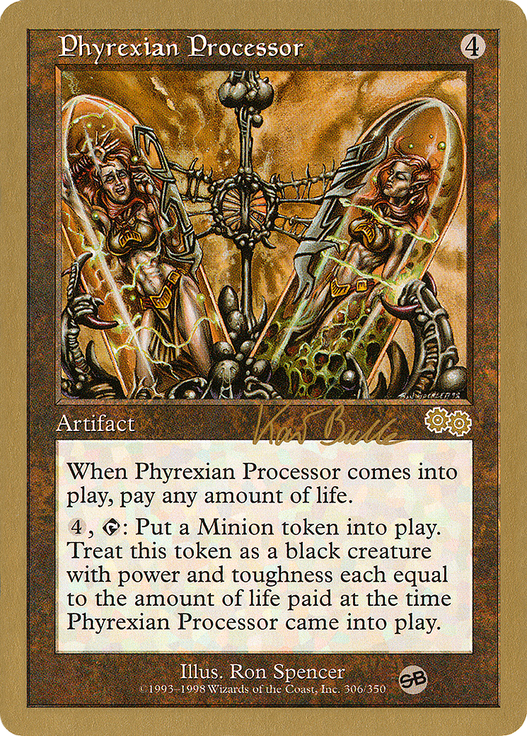 Image of Phyrexian Processor - 1999 Kai Budde (USG) (SB) (WCD-) - World Championship Decks 1999
