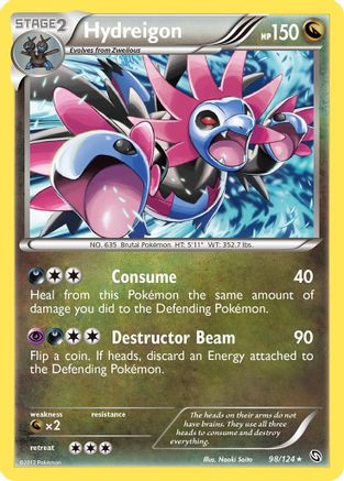 Image of Hydreigon (98) 098  Dragons Exalted - Rare
