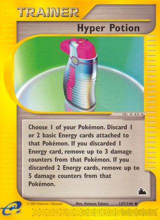 Image of Hyper Potion 127  Skyridge - Uncommon