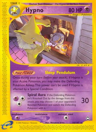 Image of Hypno 016  Aquapolis - Rare
