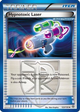 Image of Hypnotoxic Laser (Team Plasma) 123/135  Plasma Storm - Uncommon