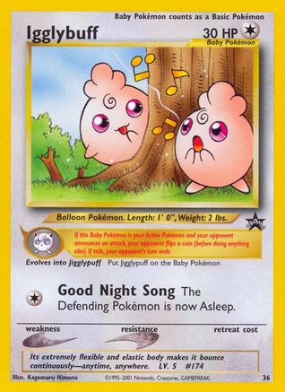 Image of Igglybuff 036/53  WoTC Promo - Promo