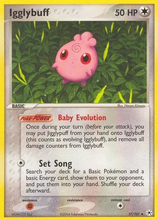 Image of Igglybuff 037  - Reverse Holofoil Hidden Legends - Uncommon