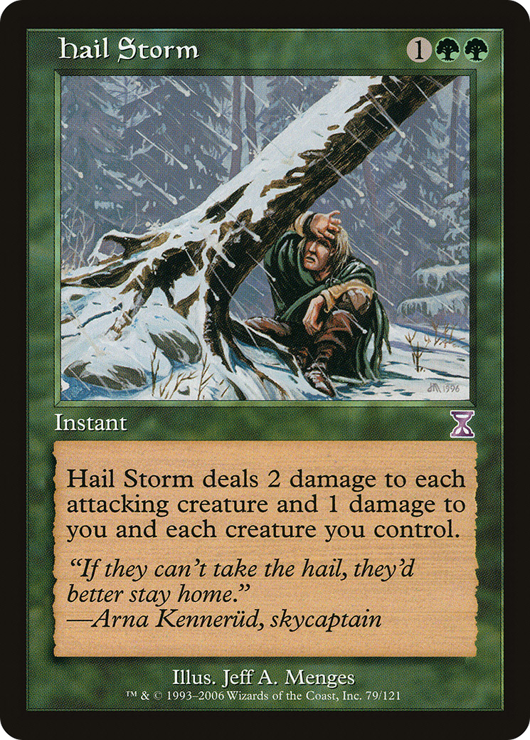 Image of Hail Storm (TSB-079) - Time Spiral Timeshifted