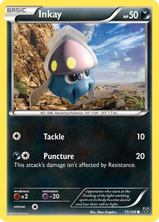 Image of Inkay (75) 075  XY Base Set - Common