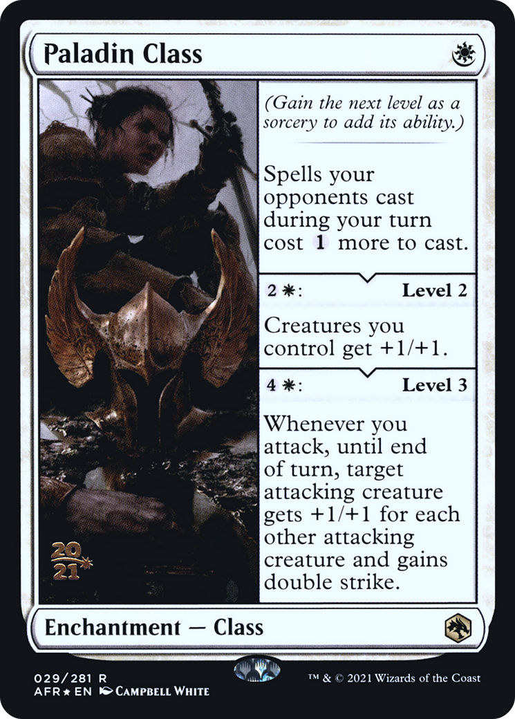 Image of Paladin Class (PRE-029) - Adventures in the Forgotten Realms Promos Foil