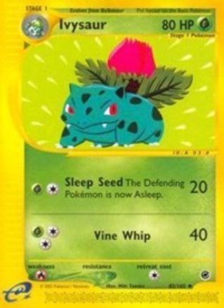 Image of Ivysaur 082  - Reverse Holofoil Expedition - Uncommon