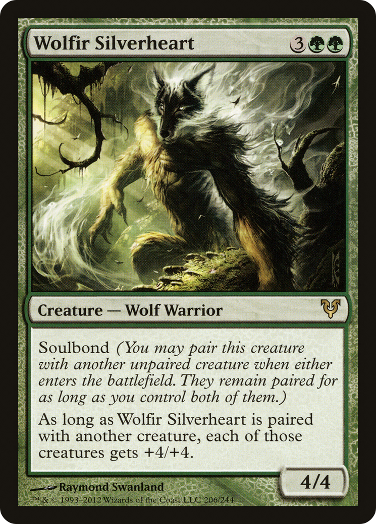Image of Wolfir Silverheart (AVR-206) - Avacyn Restored Foil