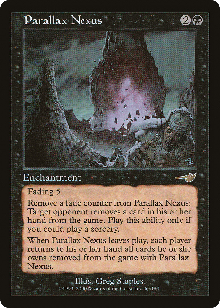 Image of Parallax Nexus (NMS-063) - Nemesis Foil