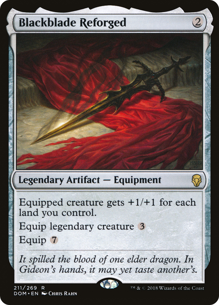Image of Blackblade Reforged (DOM-211) - Dominaria Foil
