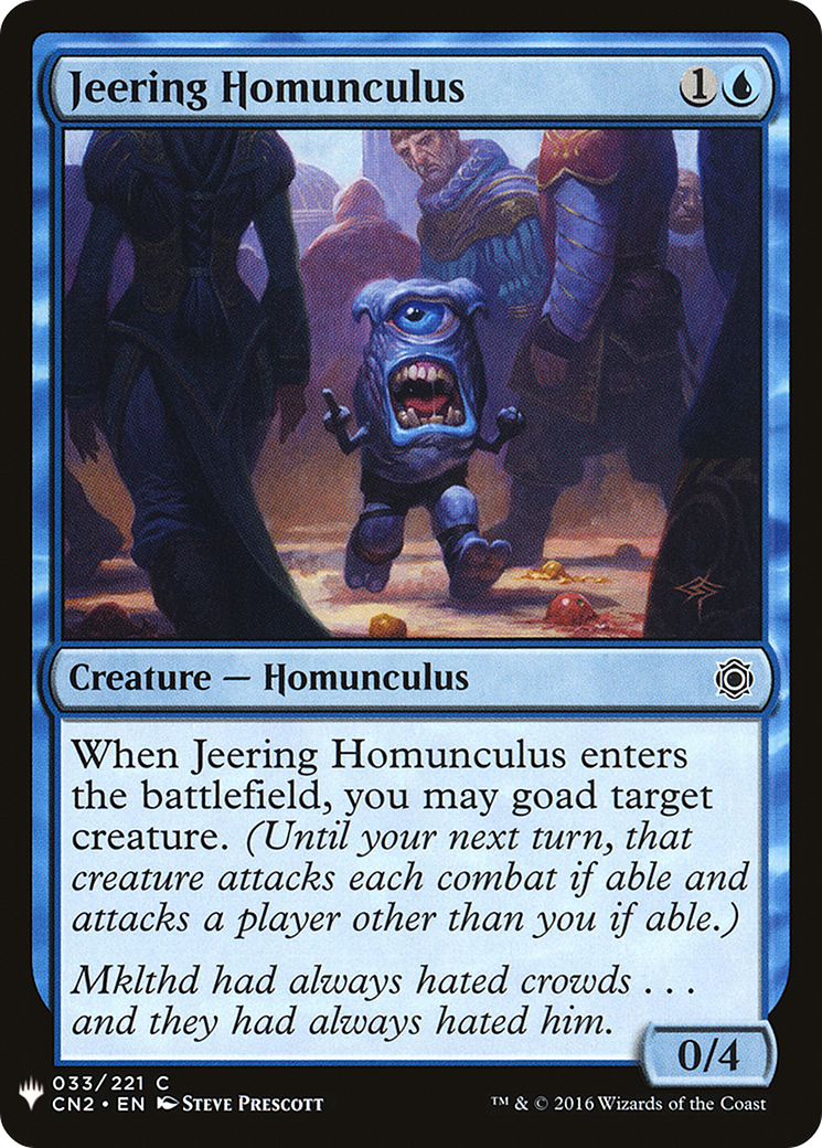 Image of Jeering Homunculus (LIST-033) - The List