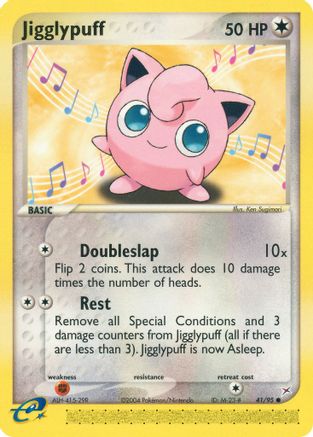 Image of Jigglypuff 041/95  Team Magma vs Team Aqua - Common