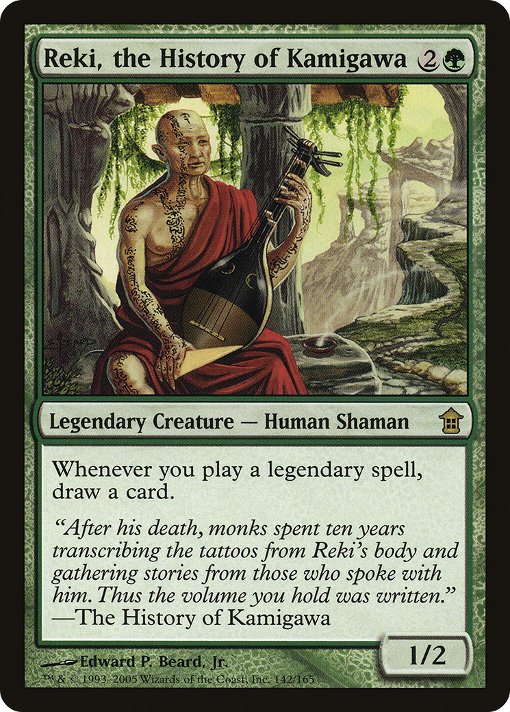 Image of Reki, the History of Kamigawa (SOK-142) - Saviors of Kamigawa Foil
