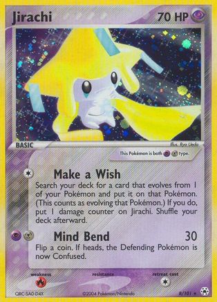 Image of Jirachi 008/101  - Reverse Holofoil Hidden Legends - Holo Rare