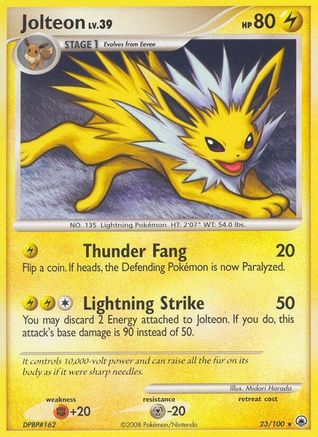 Image of Jolteon 023/100  Majestic Dawn - Rare