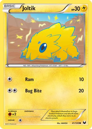 Image of Joltik (41) 041  Dark Explorers - Common