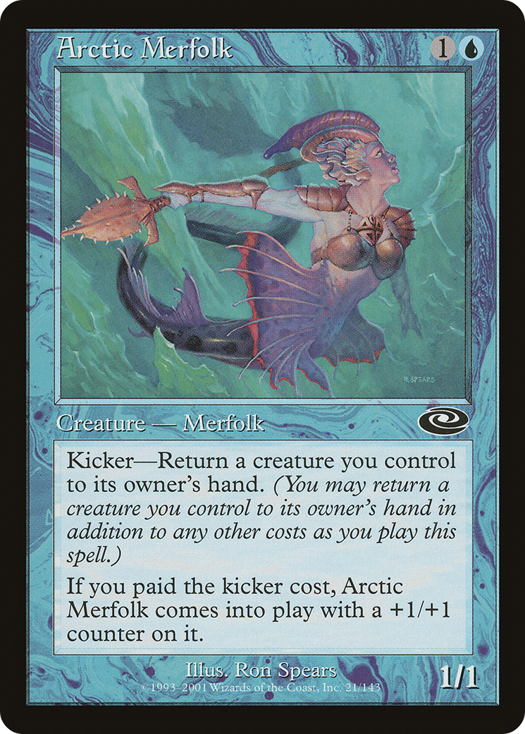 Image of Arctic Merfolk (PLS-021) - Planeshift Foil