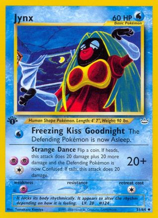 Image of Jynx 031/64  - 1st Edition Neo Revelation - Uncommon