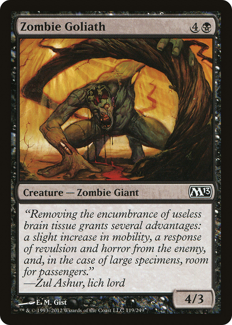 Image of Zombie Goliath (M13-119) - Magic 2013