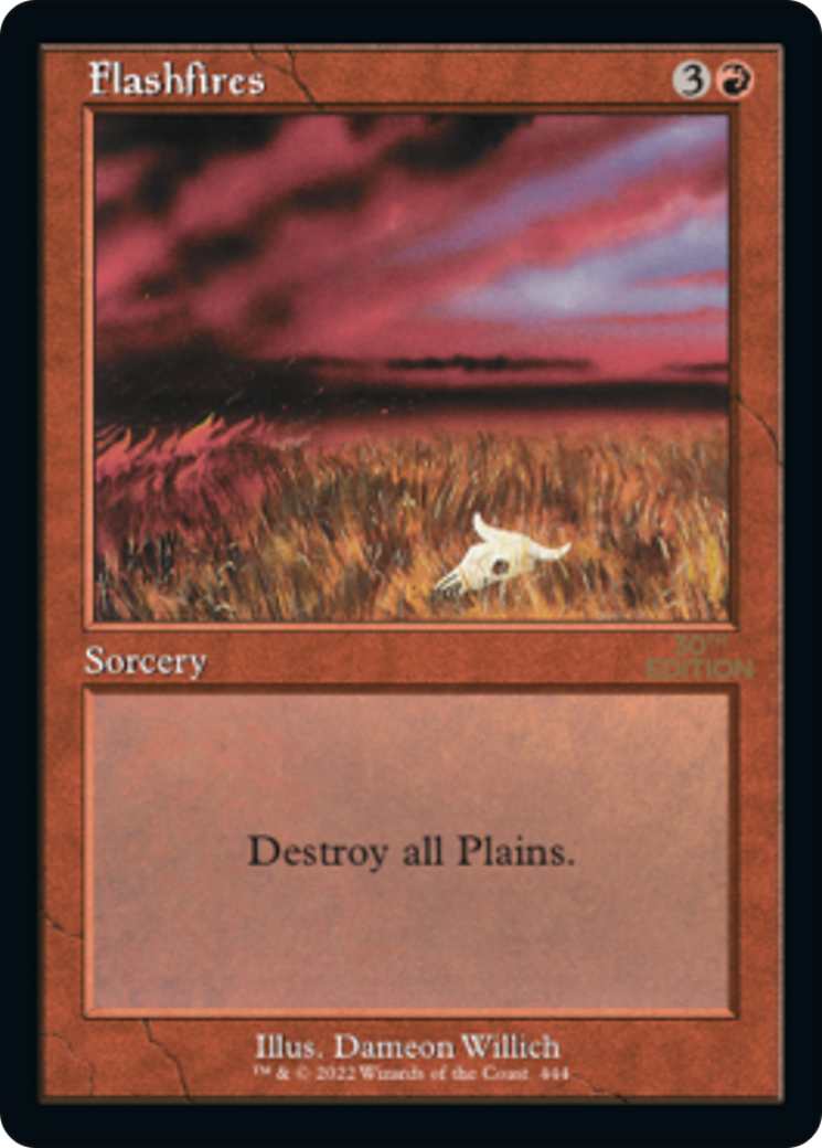 Image of Flashfires (Retro Frame) (30A-444) - 30th Anniversary Edition