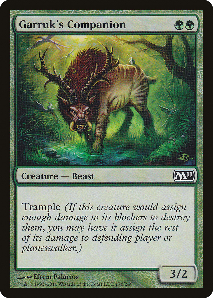 Image of Garruk's Companion (M11-176) - Magic 2011