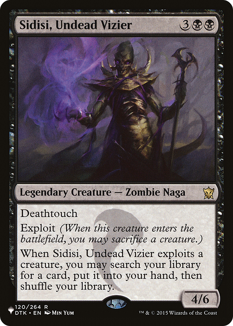 Image of Sidisi, Undead Vizier (LIST-120/264) - The List