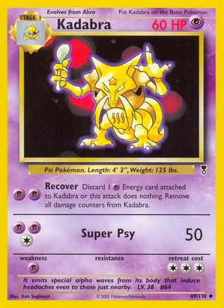 Image of Kadabra 049  Legendary Collection - Uncommon