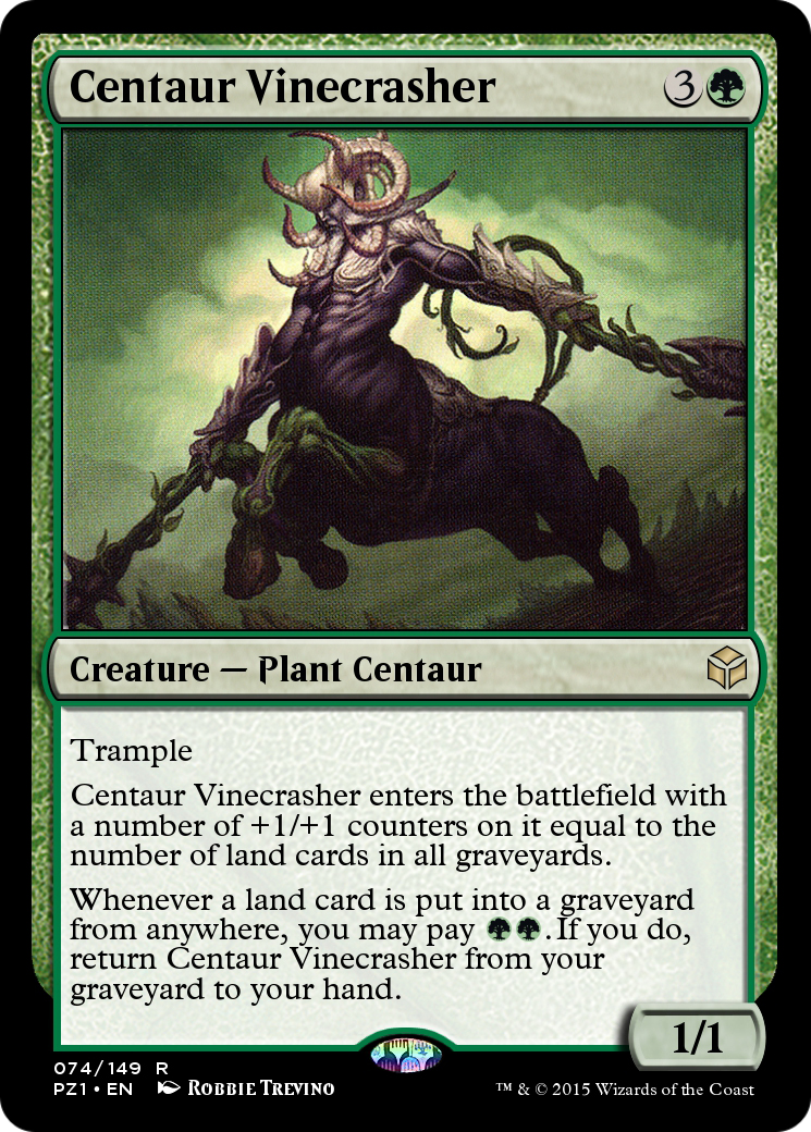 Image of Centaur Vinecrasher (PZ1-074) - Legendary Cube Prize Pack