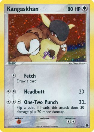 Image of Kangaskhan 006  FireRed & LeafGreen - Holo Rare