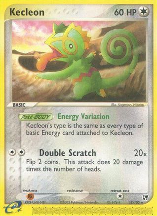 Image of Kecleon 018  Sandstorm - Rare