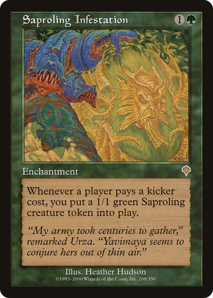 Image of Saproling Infestation (INV-208) - Invasion Foil