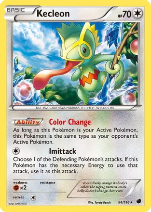 Image of Kecleon 094  Plasma Freeze - Rare