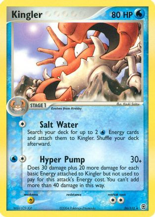 Image of Kingler 026/112  FireRed & LeafGreen - Rare