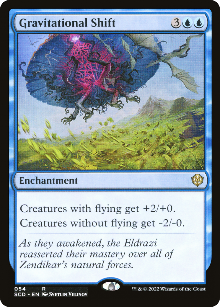 Image of Gravitational Shift (SCD-054) - Starter Commander Decks