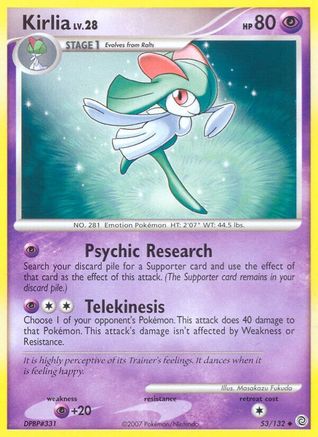 Image of Kirlia 053  Secret Wonders - Uncommon