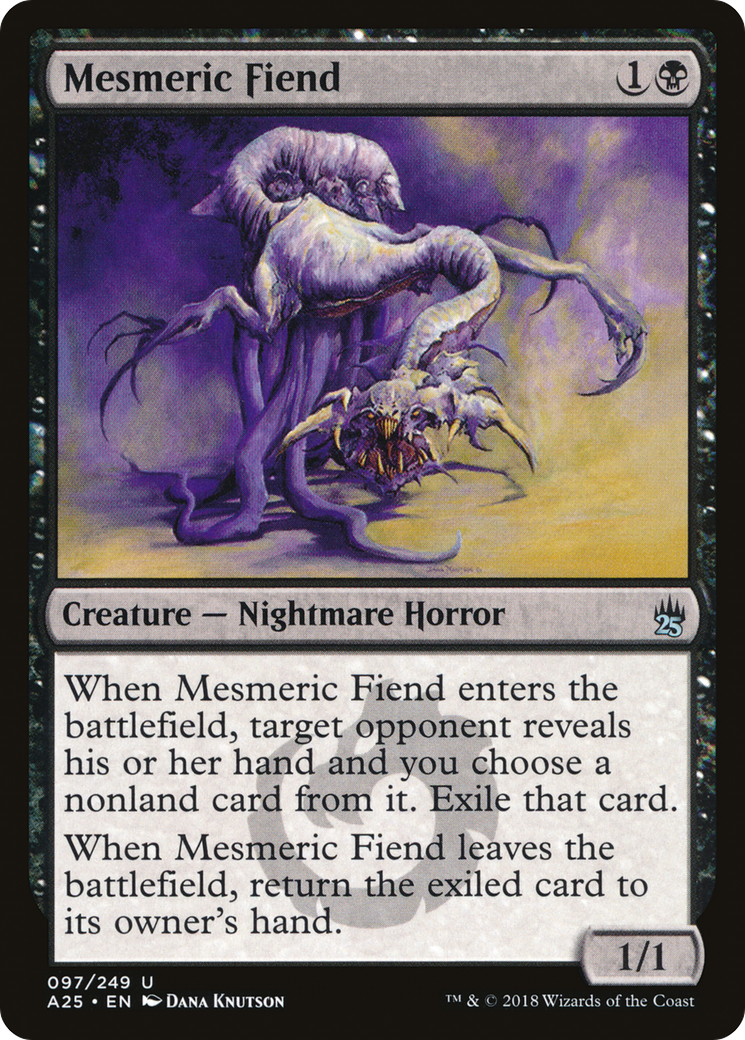 Image of Mesmeric Fiend (A25-097) - Masters 25 Foil