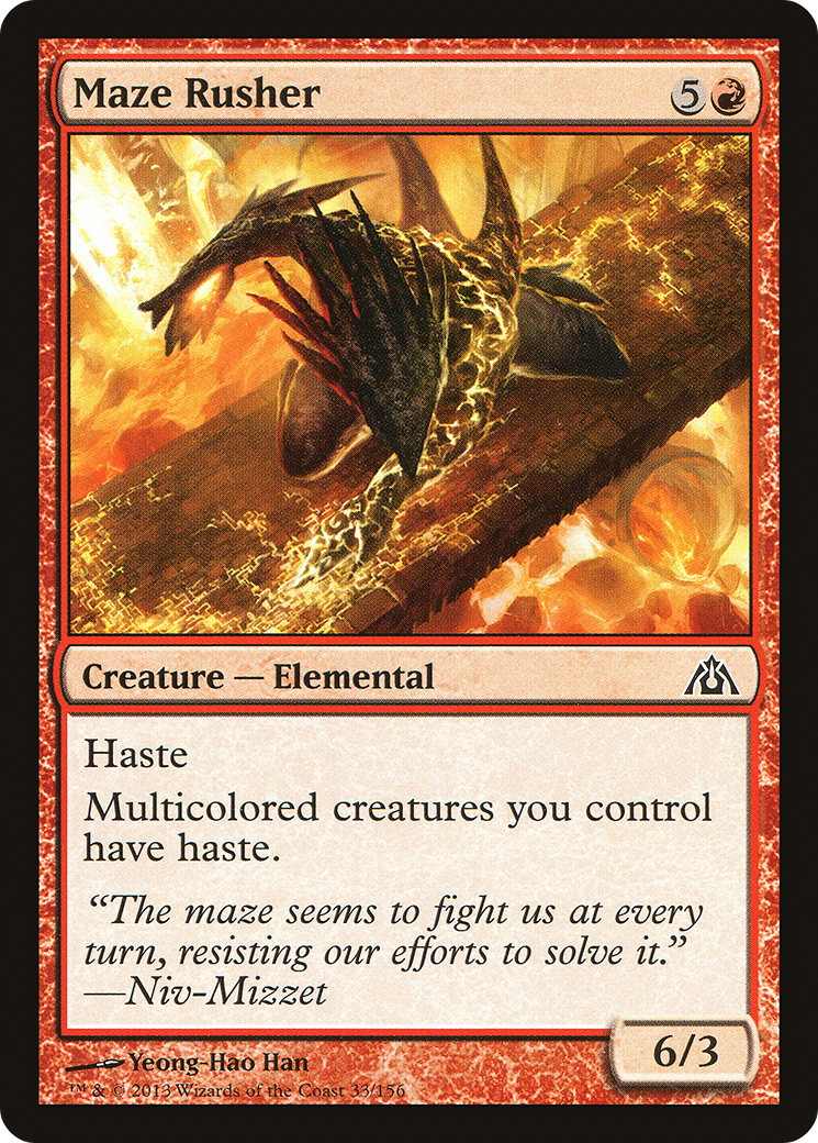 Image of Maze Rusher (DGM-033) - Dragon's Maze