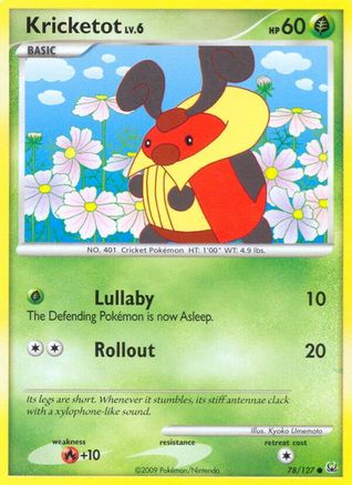 Image of Kricketot 078  Platinum - Common