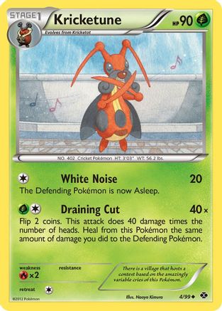 Image of Kricketune 004  Next Destinies - Uncommon